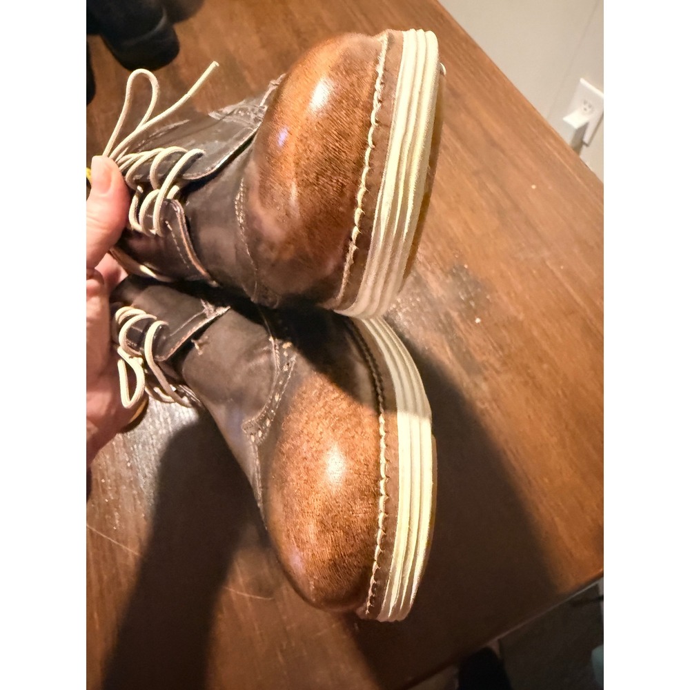 Cole Haan Mens Original Grand Wingtip Oxford Brown Leather Shoes C30067 Size 12 - Picture 6 of 10